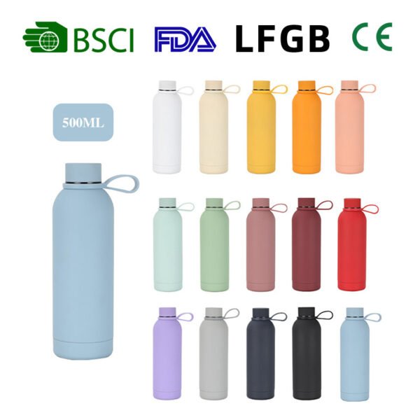 304 Stainless Steel Small Mouth Bottle Insulated Mug