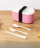 Portable Double Lunch Box