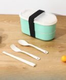 Portable Double Lunch Box