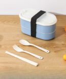 Portable Double Lunch Box