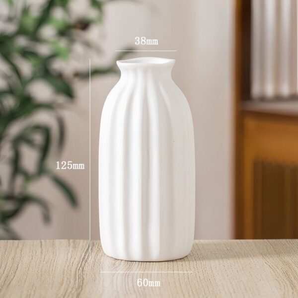 White Ceramic Vase